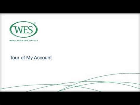 wes login my account.